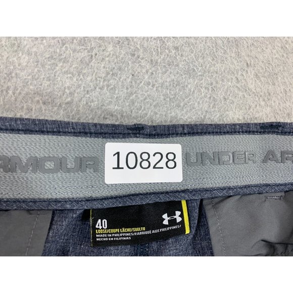 Under Armour Chino Loose Fit Shorts‎ (Men's Size 40) Blue - Picture 4 of 10